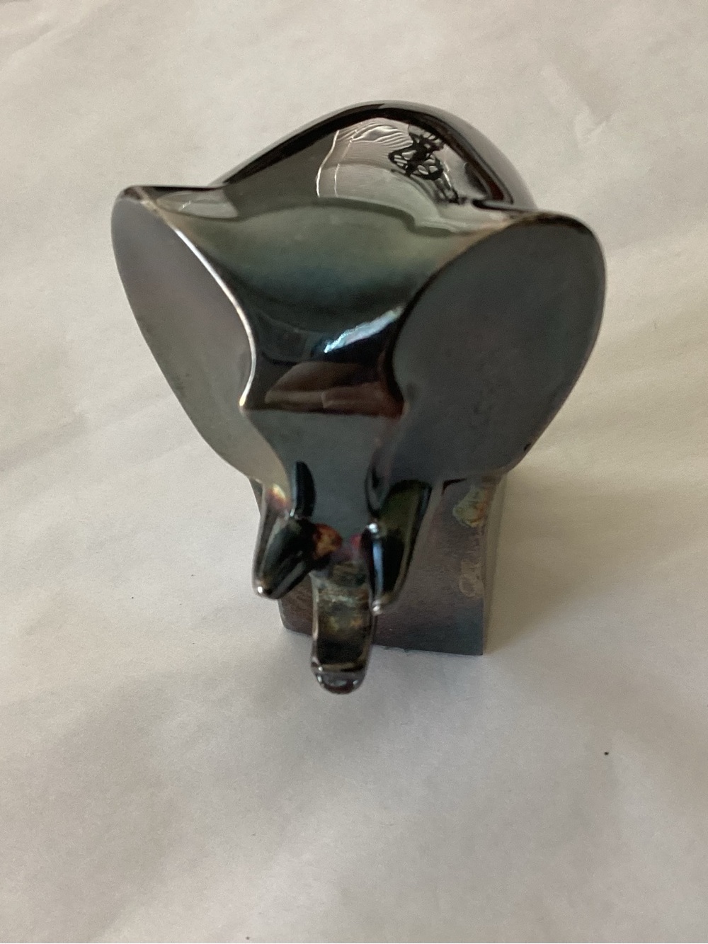 Vtg.Dansk Designs Silverplate plated elephant designed by Gunnar Cyren